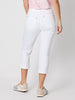 Miracle High Rise Cropped Jean - White