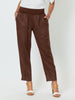 Sarah Rib Waist Linen Pant - Koko