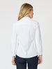 Emma Rib Detail Shirt - White