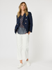 Lauren Double Breasted Blazer - Navy