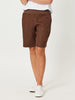 Jersey Waist Linen Short-KOKO