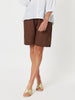 Jersey Waist Linen Short-KOKO