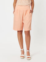 Jordan Linen Short - Mandarine