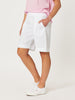 Jordan Linen Short - White