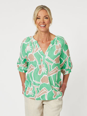 Noosa Top - Mint