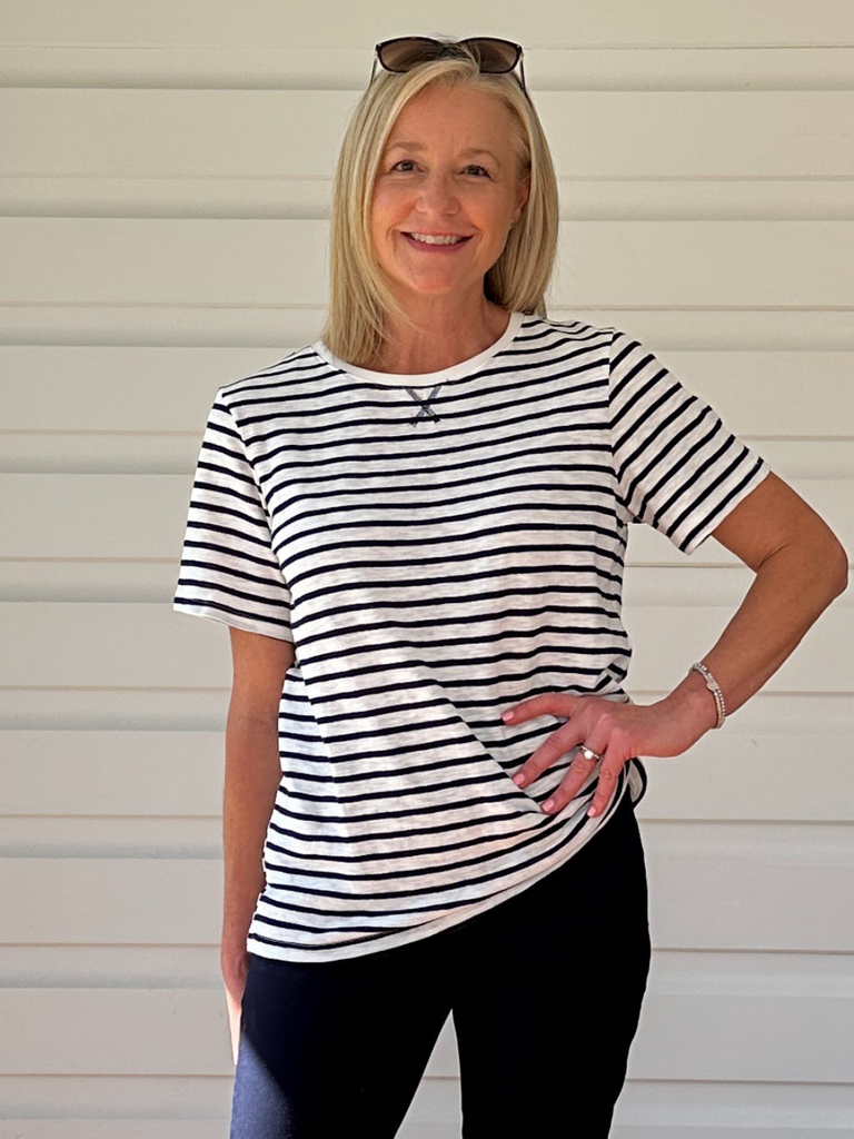 Classic Stripe T-shirt - Navy