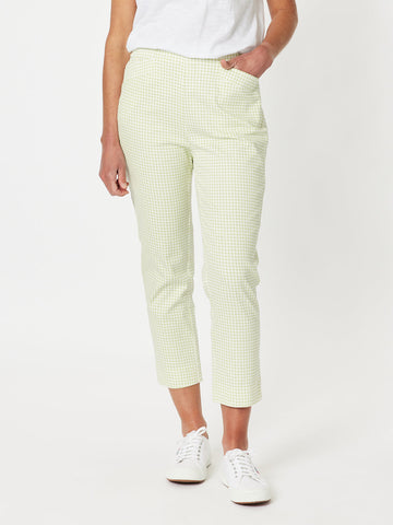 Carter Check Pant - Celery