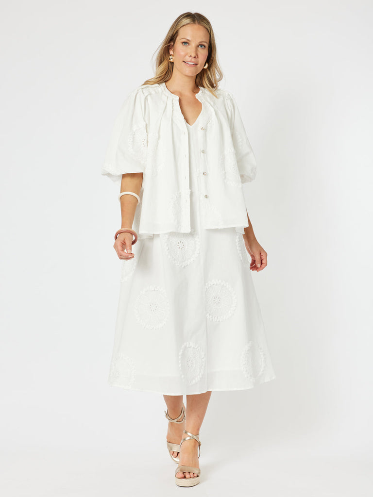 Emanuella Jacket - White