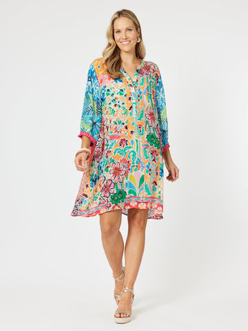 Sorrento Brights Dress - Multi