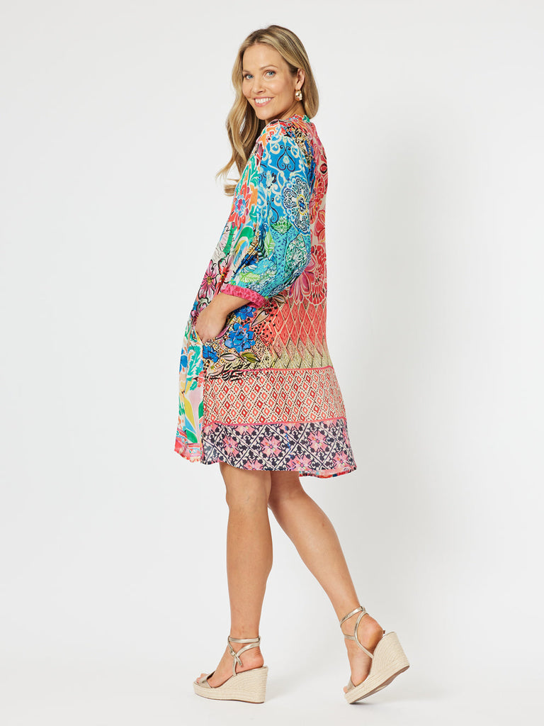 Sorrento Brights Dress - Multi