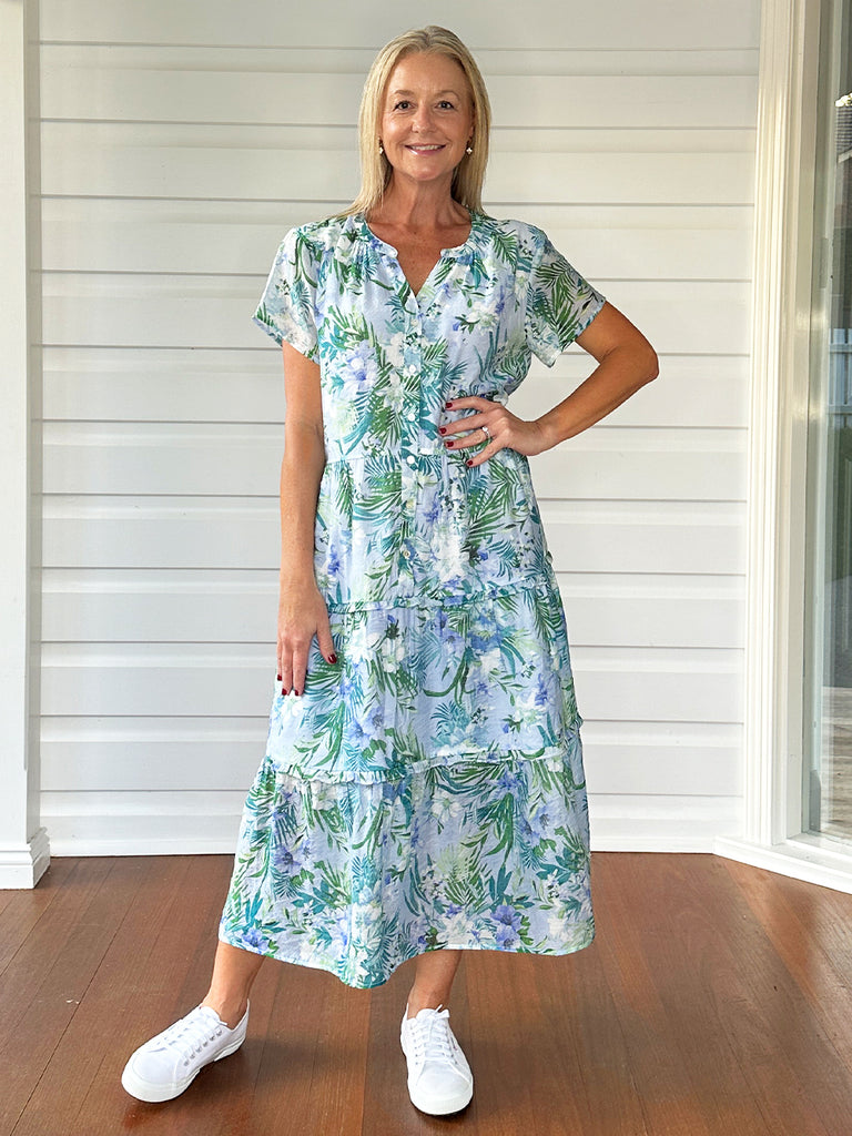 Hamptons Dress - Mint