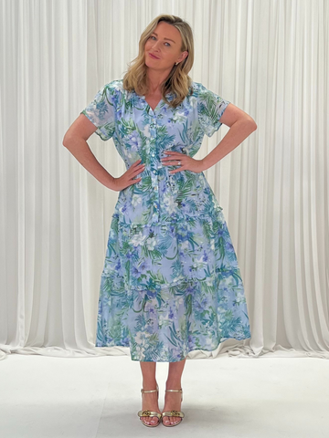 Hamptons Dress - Mint