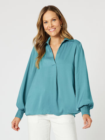 Luxe Top - Teal