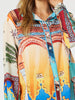 Sunset Print Shirt - Multi