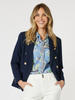 Lauren Double Breasted Blazer - Navy