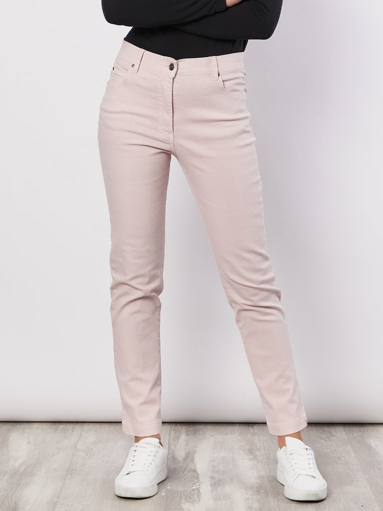 Miracle Slim Leg Jean - Dark Pink